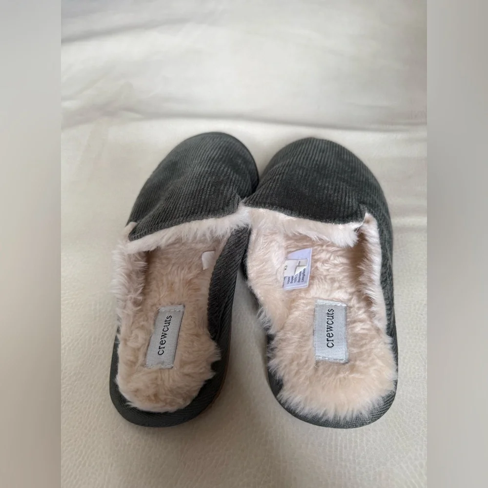 J. Crew crewcuts boy corduroy Slippers